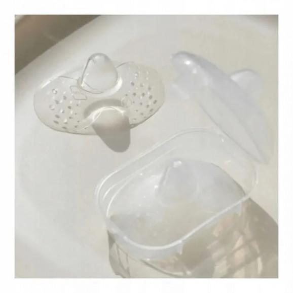 MAM Baby Osłonki na piersi (nipple shields) rozmiar L – 2 szt. - zdjęcie produktu