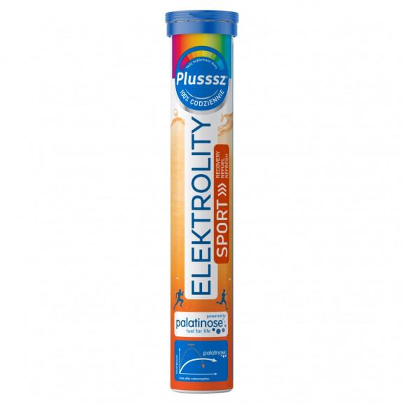 [16.08.2026] Plusssz Elektrolity Sport 100% Complex – suplement diety (24 tabletki musujące) - zdjęcie produktu