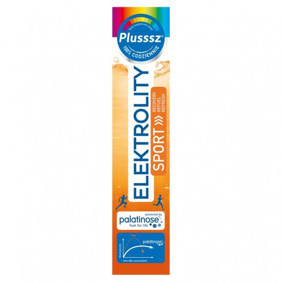 [16.08.2026] Plusssz Elektrolity Sport 100% Complex – suplement diety (24 tabletki musujące) - zdjęcie produktu