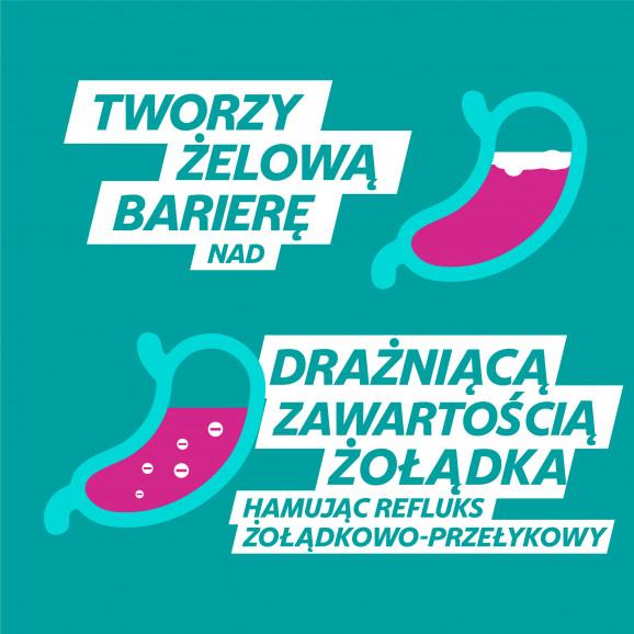 Gaviscon o smaku mięty TAB – tabletki do rozgryzania i żucia na zgagę i refluks (24 tabletki) - zdjęcie produktu