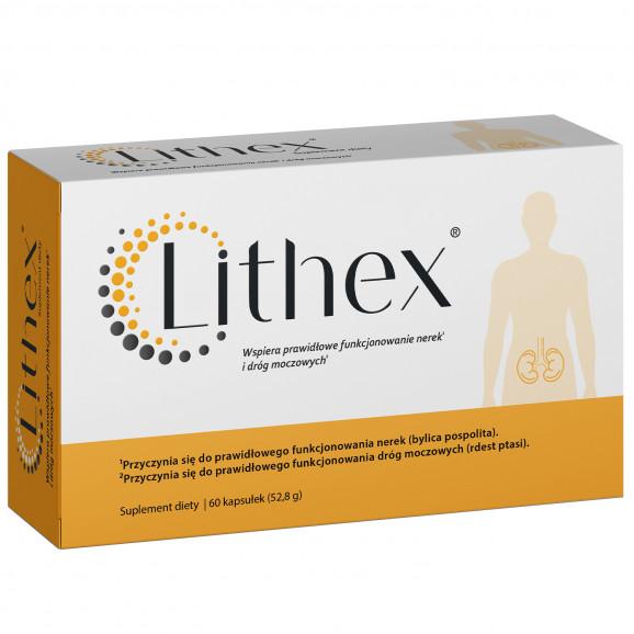 Lithex – suplement diety wspierający nerki (60 kapsułek) Lithex – suplement diety wspierający nerki (60 kapsułek) - zdjęcie produktu