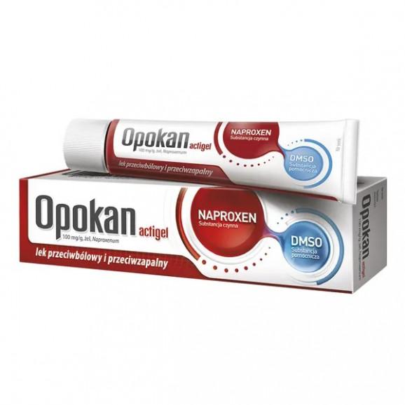 Opokan Actigel, 100 mg/g, żel, 50 g Opokan Actigel, 100 mg/g, żel, 50 g - zdjęcie produktu
