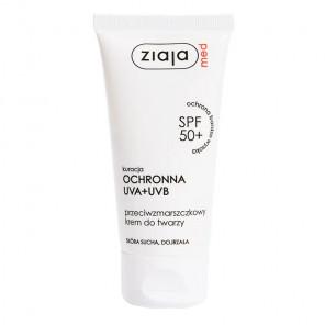 Ziaja Med Kuracja ochronna SPF 50+ Przeciwzmarszczkowy krem do cery suchej i dojrzałej (50 ml) - zdjęcie produktu