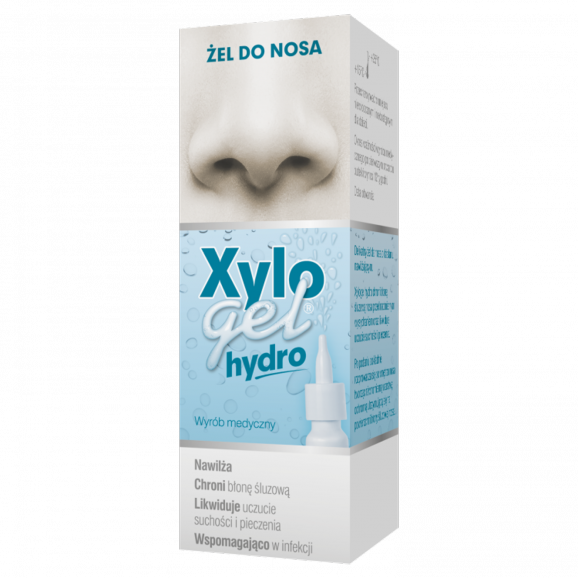 Żel do nosa Xylogel Hydro (10 g) - ulga w katarze Żel do nosa Xylogel Hydro (10 g) - ulga w katarze - zdjęcie produktu
