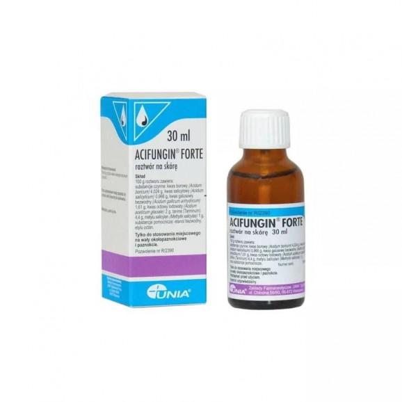 Acifungin Forte Płyn na skórę (30 ml) Acifungin Forte Płyn na skórę (30 ml) - zdjęcie produktu