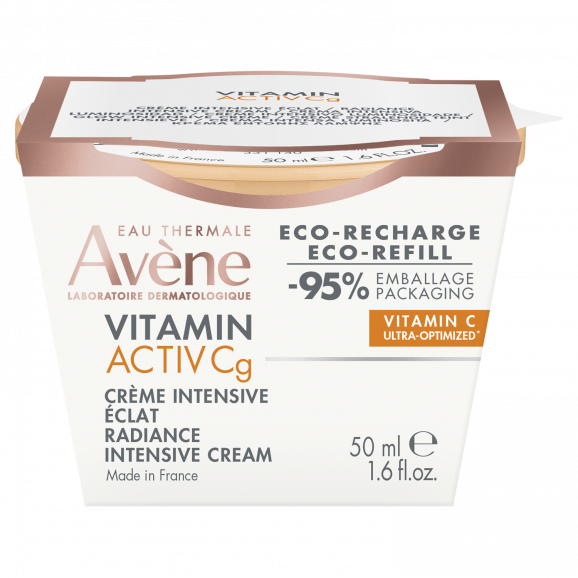 Avene Eau Thermale VITAMIN ACTIVE Cg, krem intensywnie rozświetlający, refill, 50 ml Avene Eau Thermale VITAMIN ACTIVE Cg, krem intensywnie rozświetlający, refill, 50 ml - zdjęcie produktu