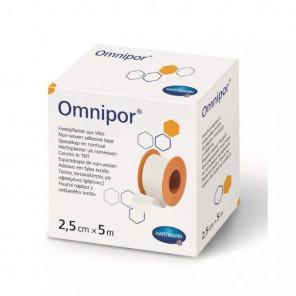 Hartmann Omnipor plaster włókninowy (przylepiec) 2,5 cm x 5 m – wyrób medyczny (1 rolka) - zdjęcie produktu