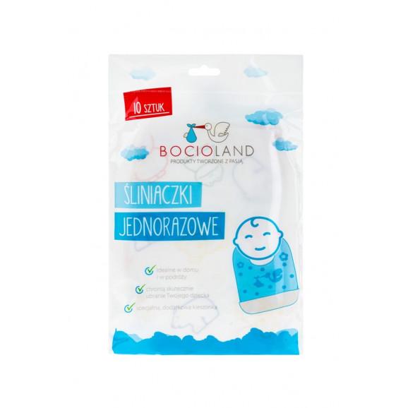 Bocioland, śliniaki jednorazowe, 10 szt. Bocioland, śliniaki jednorazowe, 10 szt. - zdjęcie produktu