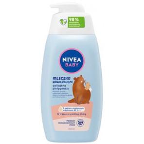 Nivea Baby, mleczko nawilżające, delikatna pielęgnacja, od 1 dnia życia, 500 ml - zdjęcie produktu