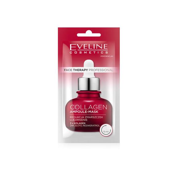 Eveline Cosmetics Face Therapy Professional Collagen, kremowa maseczka do twarzy, 8 ml Eveline Cosmetics Face Therapy Professional Collagen, kremowa maseczka do twarzy, 8 ml - zdjęcie produktu