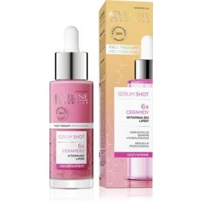 Eveline Cosmetics Serum Shot 6 Ceramidy, odżywcze serum do twarzy, 30 ml - zdjęcie produktu
