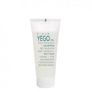 Ziaja Yego, żel i szampon do włosów, wetiwer, 200 ml - zdjęcie produktu