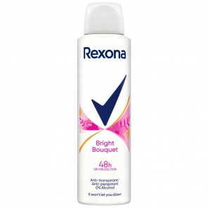 Rexona Bright Bouquet, antyperspirant w sprayu dla kobiet, 150 ml - zdjęcie produktu