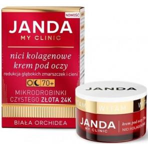 Janda My Clinic, nici kolagenowe 70+, krem pod oczy, 15 ml - zdjęcie produktu