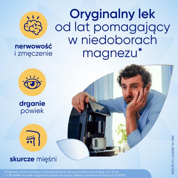 Magne-B6, tabletki powlekane, 60 szt. Magne-B6, tabletki powlekane, 60 szt. - zdjęcie produktu