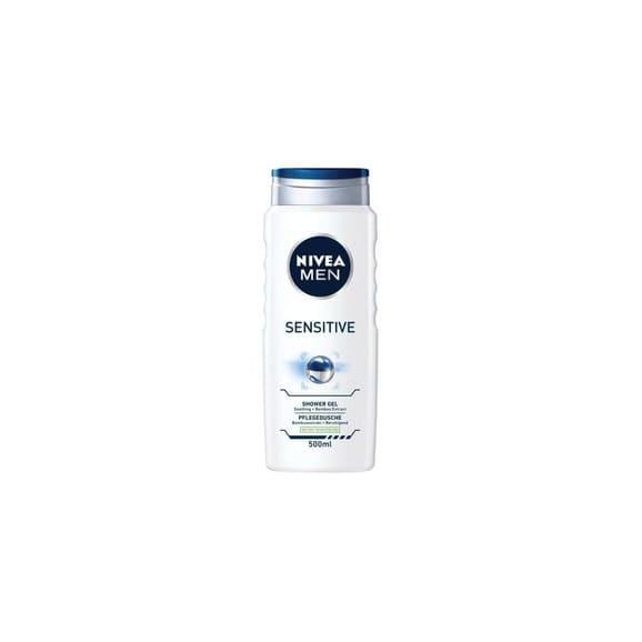 Nivea MEN Sensitive, żel pod prysznic, 500 ml Nivea MEN Sensitive, żel pod prysznic, 500 ml - zdjęcie produktu