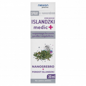 Islandzki Medic+ spray z nanosrebrem (30 ml) - zdjęcie produktu