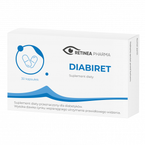 Diabiret – suplement diety wspierający wzrok (30 kapsułek) - zdjęcie produktu