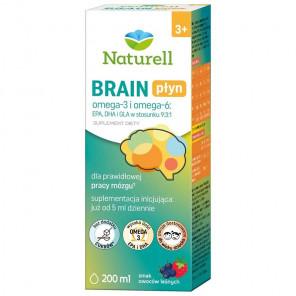 Naturell Brain – suplement diety (200 ml) o smaku owoców leśnych - zdjęcie produktu