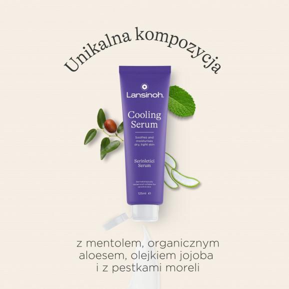 Lansinoh Kojące serum do ciała z mentolem 125 ml Lansinoh Kojące serum do ciała z mentolem 125 ml - zdjęcie produktu