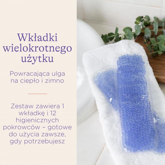 Lansinoh Wkładka żelowa poporodowa – terapia zimnem i ciepłem (1 wkładka + 12 osłonek) Lansinoh Wkładka żelowa poporodowa – terapia zimnem i ciepłem (1 wkładka + 12 osłonek) - zdjęcie produktu