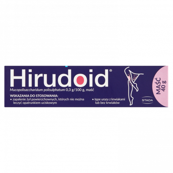 Hirudoid 0,3 g/100 g, maść (40 g) Hirudoid 0,3 g/100 g, maść (40 g) - zdjęcie produktu