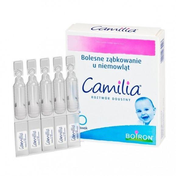 Camilia na ząbkowanie – roztwór doustny (10 pojemników) Camilia na ząbkowanie – roztwór doustny (10 pojemników) - zdjęcie produktu