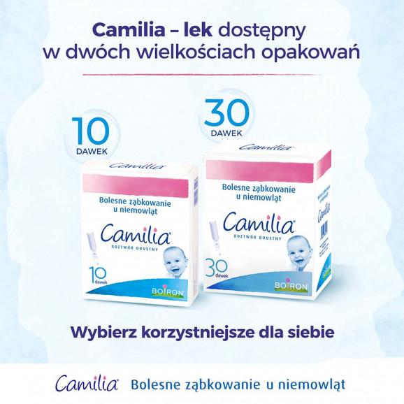 Camilia na ząbkowanie – roztwór doustny (10 pojemników) Camilia na ząbkowanie – roztwór doustny (10 pojemników) - zdjęcie produktu