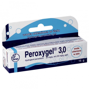 Peroxygel 3,0, 30 mg/g, żel na rany (15 g) - zdjęcie produktu
