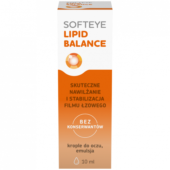 Softeye Lipid Balance krople do oczu emulsja - butelka 10 ml Softeye Lipid Balance krople do oczu emulsja - butelka 10 ml - zdjęcie produktu