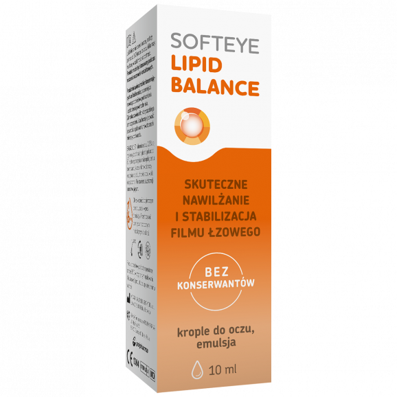Softeye Lipid Balance krople do oczu emulsja - butelka 10 ml Softeye Lipid Balance krople do oczu emulsja - butelka 10 ml - zdjęcie produktu