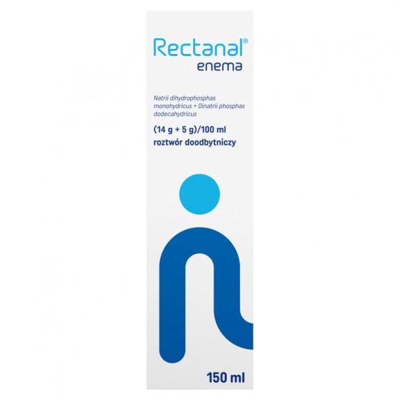 Rectanal (14 g+5 g)/100 ml – roztwór doodbytniczy (150 ml) - zdjęcie produktu