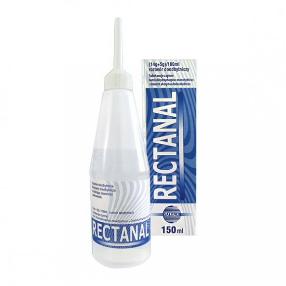Rectanal (14 g+5 g)/100 ml – roztwór doodbytniczy (150 ml) - zdjęcie produktu