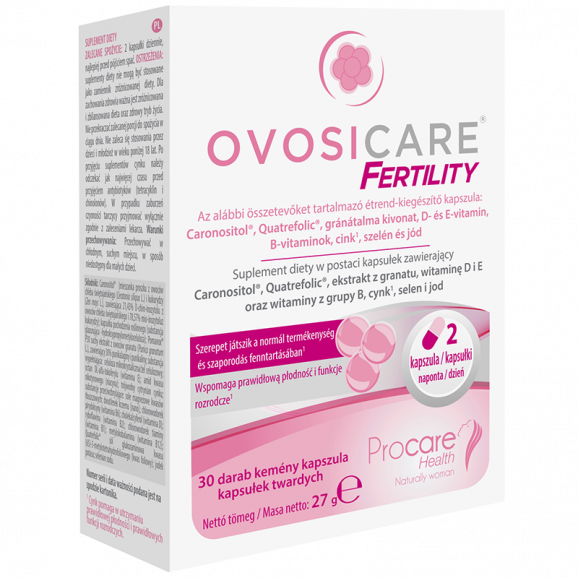 Ovosicare Fertility – suplement diety (30 kapsułek) Ovosicare Fertility – suplement diety (30 kapsułek) - zdjęcie produktu
