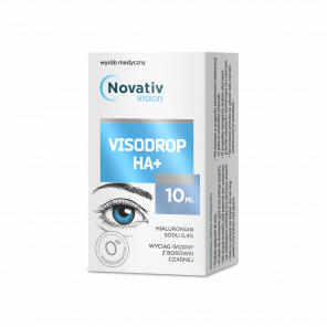 Novativ Vision Visodrop HA+ – krople do oczu (10 ml) - zdjęcie produktu