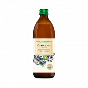 Bonatium Czarny bez sok 99,7% – suplement diety (500 ml) - zdjęcie produktu