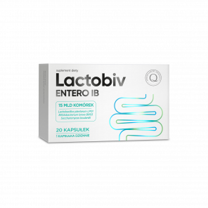 Lactobiv Entero IB – suplement diety (20 kapsułek) - zdjęcie produktu