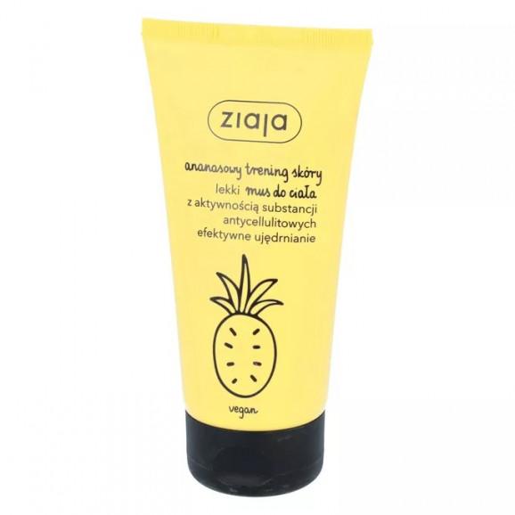 Ziaja Ananasowy Trening Skóry, lekki mus do ciała (160 ml) Ziaja Ananasowy Trening Skóry, lekki mus do ciała (160 ml) - zdjęcie produktu