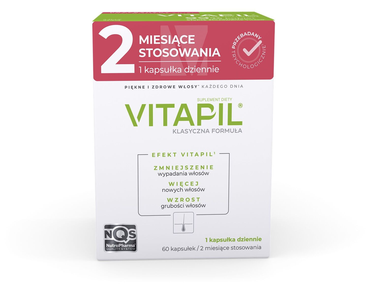 Vitapil z biotyną – suplement diety na włosy, skórę i paznokcie (60 kapsułek)
