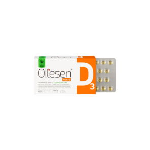 VALENTIS Oilesen Forte Vitamin D3 4000 – suplement diety (60 kapsułek) - zdjęcie produktu