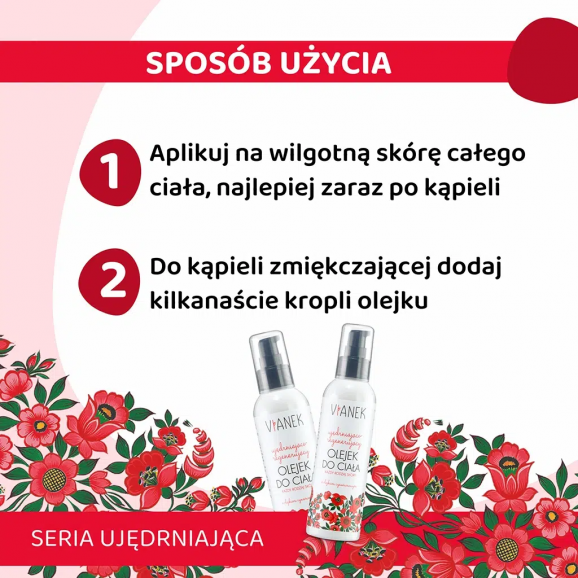 Sylveco Vianek ujędrniająco-regenerujący olejek do ciała, 200 ml - zdjęcie produktu