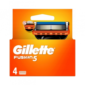 Gillette Fussion 5, wymienne wkłady do maszynki do golenia, 4 szt. - zdjęcie produktu