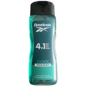 Reebok Cool Your Body 4w1, odświeżający żel pod prysznic dla mężczyzn, 400 ml - zdjęcie produktu