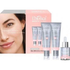 L'Biotica Estetic Clinic Meso Treatment, krem na dzień, SPF 30, 35 ml + krem na noc, 35 ml + serum na noc, 15 ml, zestaw, 1 szt - zdjęcie produktu
