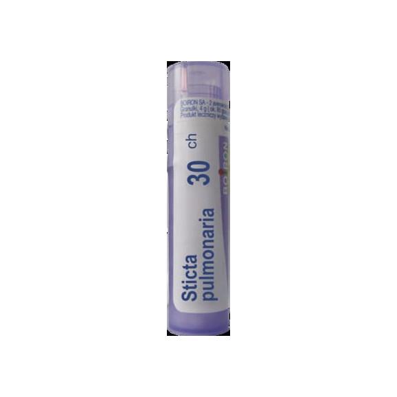 Boiron Sticta Pulmonaria 30 CH, granulki, 4 g Boiron Sticta Pulmonaria 30 CH, granulki, 4 g - zdjęcie produktu