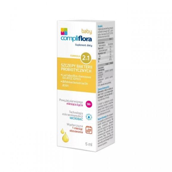 Compliflora Baby – krople z bakteriami kwasu mlekowego (5 ml) - zdjęcie produktu