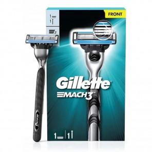 Gillette Mach3 Maszynka do golenia + 1 ostrze – maszynka z trzema ostrzami - zdjęcie produktu