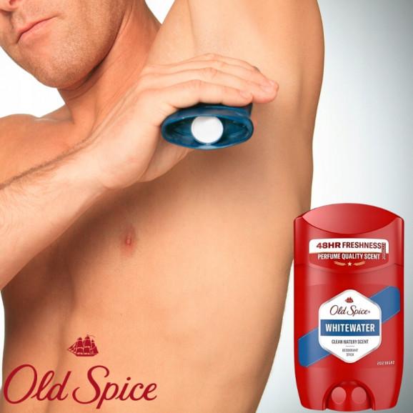 Old Spice Whitewater 48H – dezodorant antyperspirant w sztyfcie dla mężczyzn (50 ml) - zdjęcie produktu