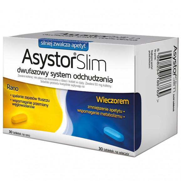 Asystor Slim – dwufazowy system odchudzania (2 x 30 tabletek) Asystor Slim – dwufazowy system odchudzania (2 x 30 tabletek) - zdjęcie produktu