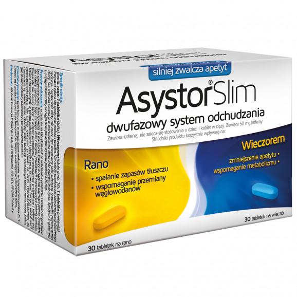 Asystor Slim – dwufazowy system odchudzania (2 x 30 tabletek) Asystor Slim – dwufazowy system odchudzania (2 x 30 tabletek) - zdjęcie produktu